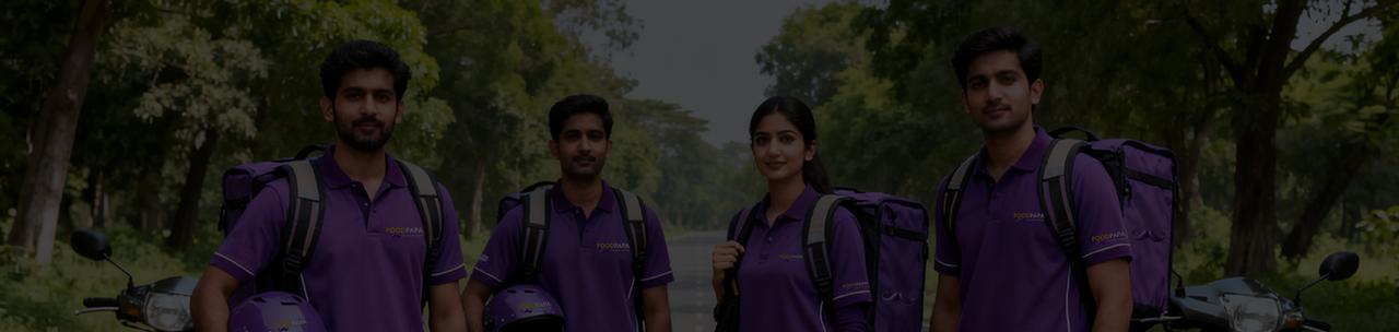 Food delivery background