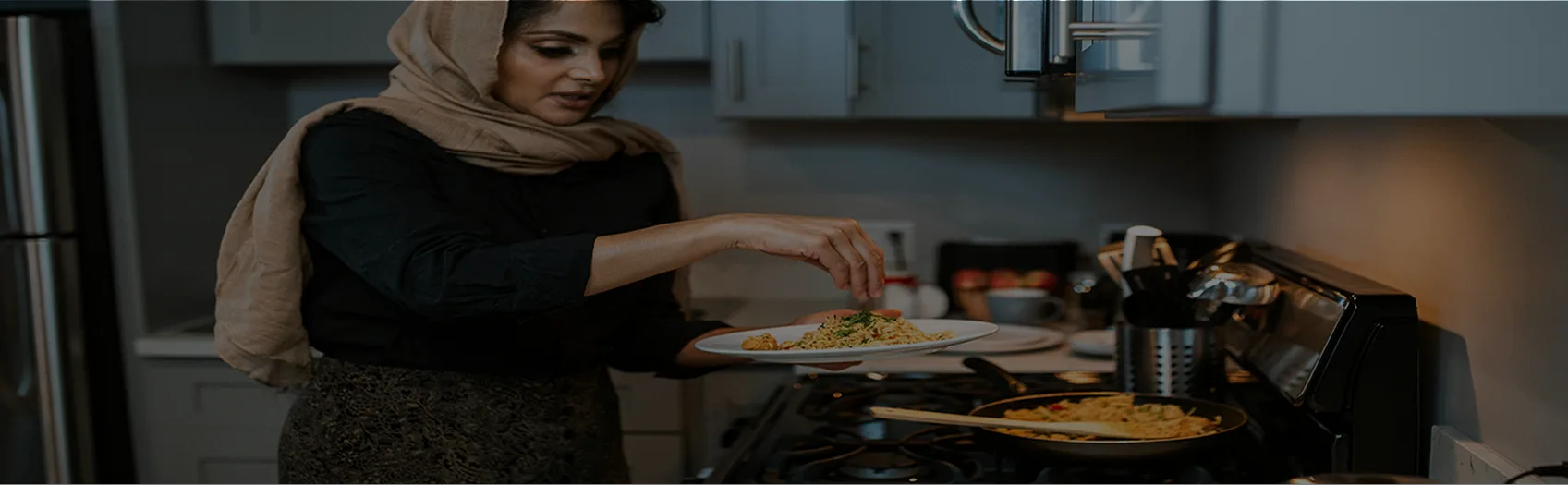 Food delivery background